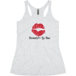Ladies Slim Fit Super Soft Racerback Triblend Tank