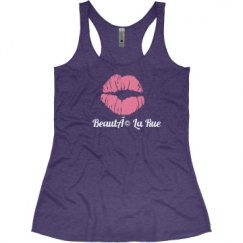Ladies Slim Fit Super Soft Racerback Triblend Tank