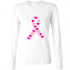 Ladies Relaxed Fit Basic Long Sleeve Tee