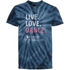 Youth Tie-Dye Cyclone Pinwheel Tee