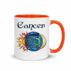 11oz Ceramic Mug with Color Inside