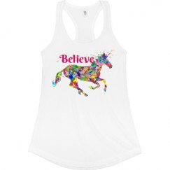 Ladies Slim Fit Racerback Tank Top