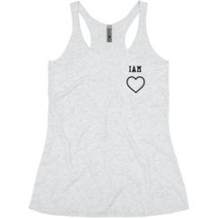 Ladies Slim Fit Super Soft Racerback Triblend Tank