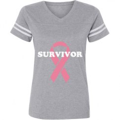 Ladies Relaxed Fit Vintage Sports Tee