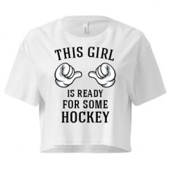 Ladies Festival Cali Crop Top Tee