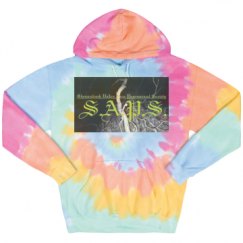 Unisex Tie-Dye Fleece Hoodie