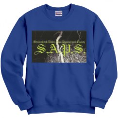 Unisex Film and Foil Crewneck Sweatshirt