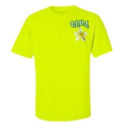 Unisex Ultra Cotton Safety Neon Crewneck Tee