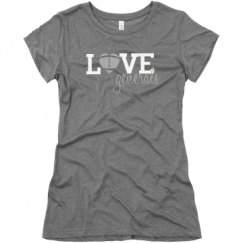 Ladies Slim Fit Super Soft Triblend Tee