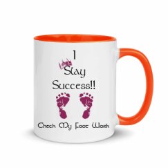 11oz Ceramic Mug with Color Inside