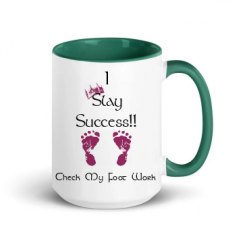 15oz Ceramic Mug with Color Inside