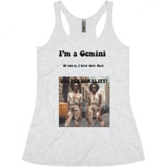 Ladies Slim Fit Super Soft Racerback Triblend Tank