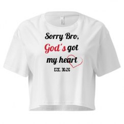 Ladies Festival Cali Crop Top Tee