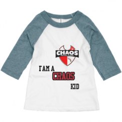Toddler 3/4 Sleeve Raglan Tee