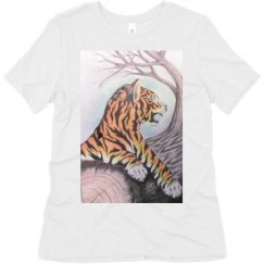 Ladies Relaxed Fit Super Soft Triblend Tee