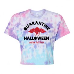 Women's Tie Dye Crop Top Tee