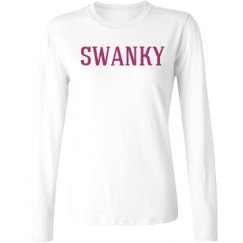 Ladies Relaxed Fit Basic Long Sleeve Tee