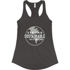 Ladies Slim Fit Racerback Tank Top