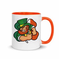 11oz Ceramic Mug with Color Inside