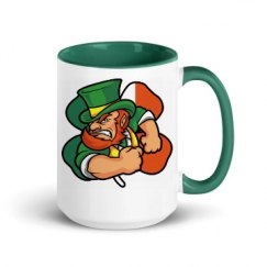 15oz Ceramic Mug with Color Inside