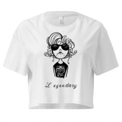 Ladies Festival Cali Crop Top Tee