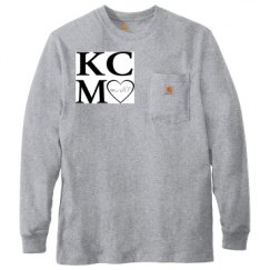 Unisex Carhartt Pocket Long Sleeve Tee