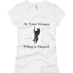 Ladies Slim Fit Basic Promo Jersey Tee