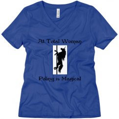 Ladies Relaxed Fit V-Neck Tee