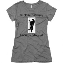 Ladies Slim Fit Super Soft Triblend Tee