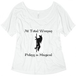 Ladies Flowy Slouchy Tee