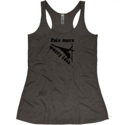 Ladies Slim Fit Super Soft Racerback Triblend Tank