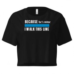 Ladies Festival Cali Crop Top Tee