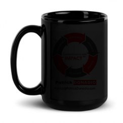15oz Black Glossy Mug