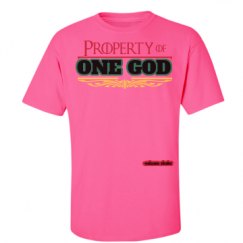 Unisex Ultra Cotton Safety Neon Crewneck Tee