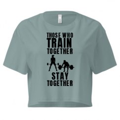 Ladies Festival Cali Crop Top Tee