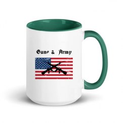 15oz Ceramic Mug with Color Inside