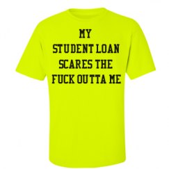 Unisex Ultra Cotton Safety Neon Crewneck Tee