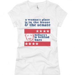 Ladies Slim Fit Basic Promo Jersey Tee
