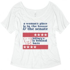 Ladies Flowy Slouchy Tee