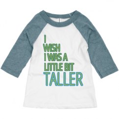 Toddler 3/4 Sleeve Raglan Tee