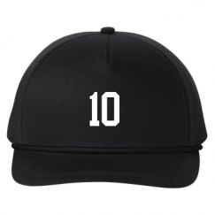 Snapback Five-Panel Rope Hat