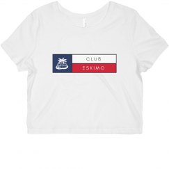 Clubeskimo Primary Print Crop Top
