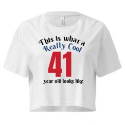 Ladies Festival Cali Crop Top Tee