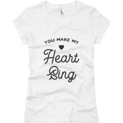 Ladies Slim Fit Basic Promo Jersey Tee