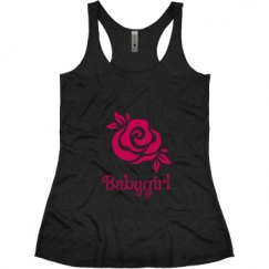 Ladies Slim Fit Super Soft Racerback Triblend Tank