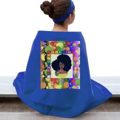 SMACKIN' HEAVY BLEND FLEECE STADIUM BLANKET (ROYAL)