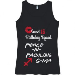 Ladies Semi-Fitted Tank