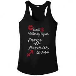 Ladies Athletic Performance Racerback Tank