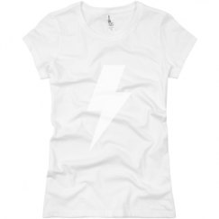 Ladies Slim Fit Basic Promo Jersey Tee