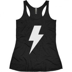Ladies Slim Fit Super Soft Racerback Triblend Tank